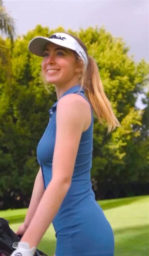 female golfer with onlyfans